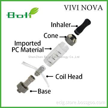 Top quality new design e cig vivi nova atomizer vivi nova 2.0 ml